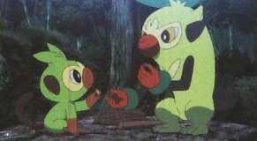 Pokémon Journeys tập 101 vietsub - One Stick! Bachinkey! Một cây gậy! Bachinkey! vietsub